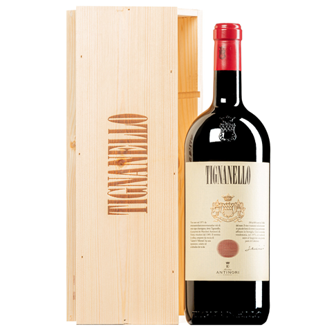Tignanello 2022 Magnum, Tenuta Antinori Wooden Case