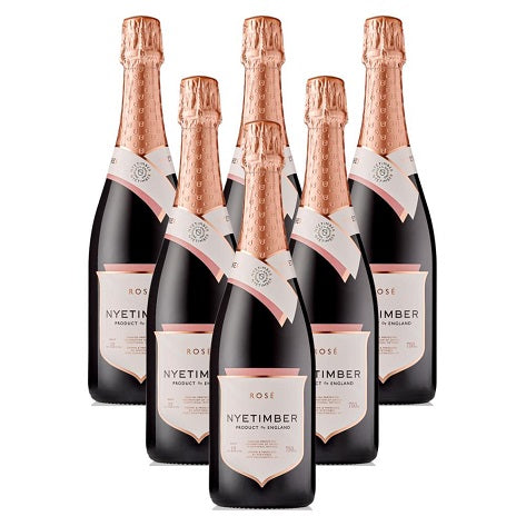 Nyetimber Rose NV 6 Champagne Case