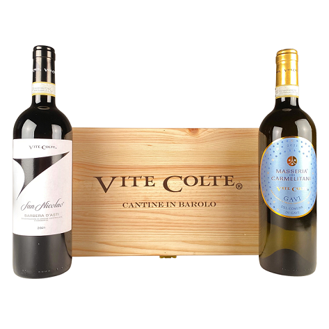 Gavi di Gavi and Barbera d'Asti, Vite Colte - Fine Wine Gift Box